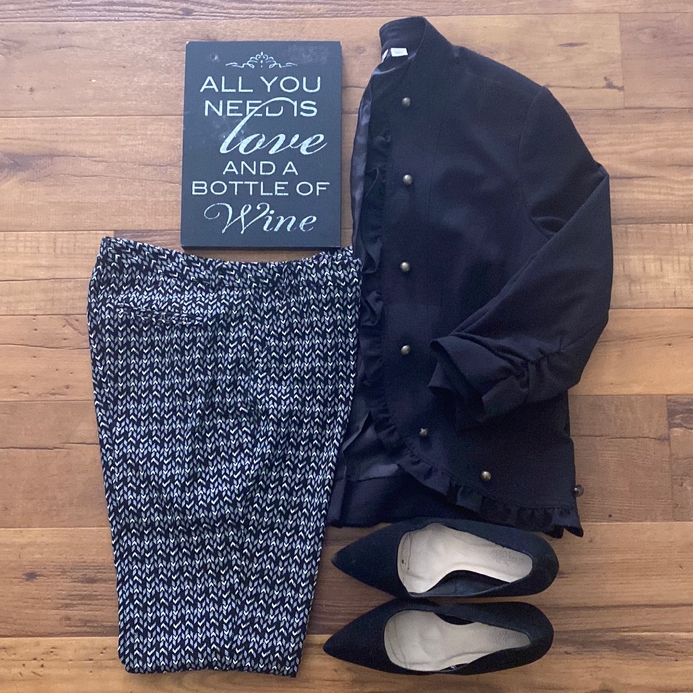 Open Front Blazer and pants